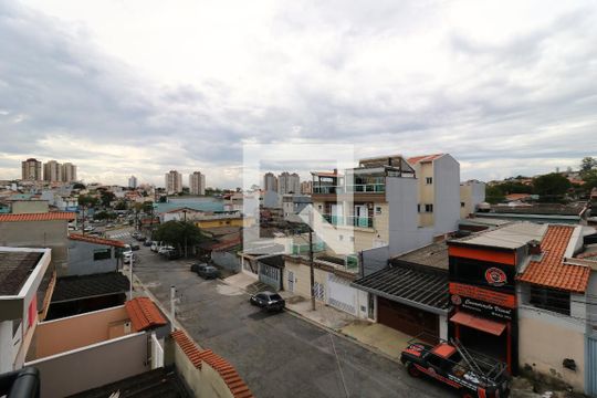 Vista da Sacada da Suíte de apartamento à venda com 2 quartos, 100m² em Parque Capuava, Santo André