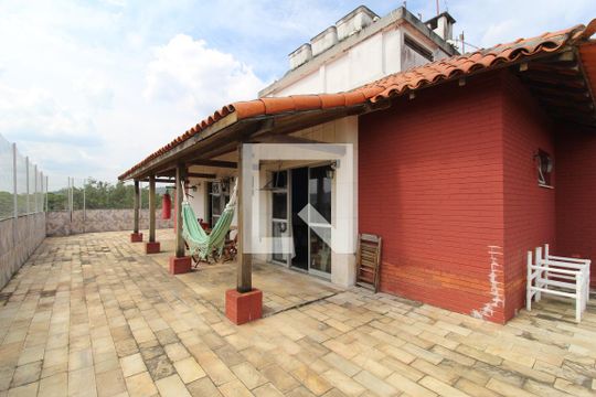 Fundos da cobertura  - Varanda de apartamento à venda com 4 quartos, 502m² em Freguesia (jacarepaguá), Rio de Janeiro