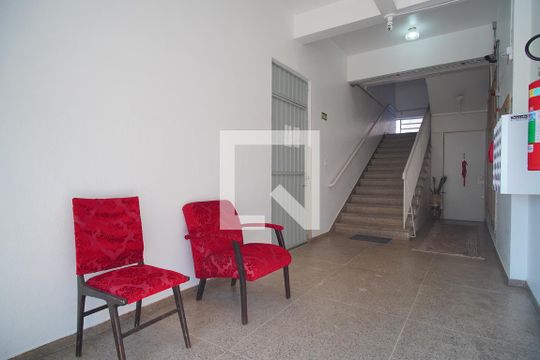Entrada de apartamento para alugar com 1 quarto, 35m² em Rondônia, Novo Hamburgo