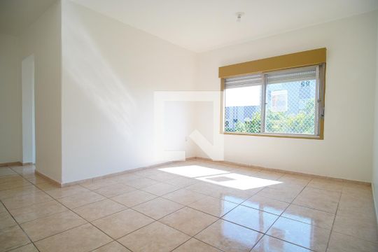 Placa na janela de apartamento para alugar com 1 quarto, 35m² em Rondônia, Novo Hamburgo