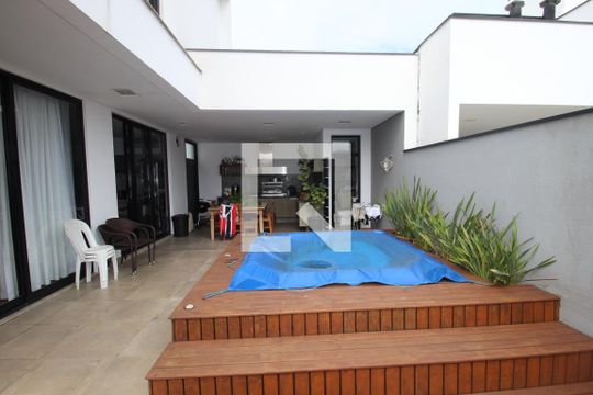 Quintal de casa de condomínio para alugar com 4 quartos, 355m² em Condomínio Giverny, Sorocaba