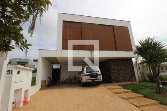 Fachada de casa de condomínio para alugar com 4 quartos, 355m² em Condomínio Giverny, Sorocaba