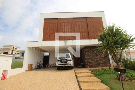 Fachada de casa de condomínio para alugar com 4 quartos, 355m² em Condomínio Giverny, Sorocaba