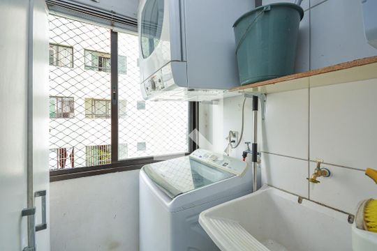 Área de Serviço de apartamento à venda com 3 quartos, 65m² em Jardim das Flores, São Paulo