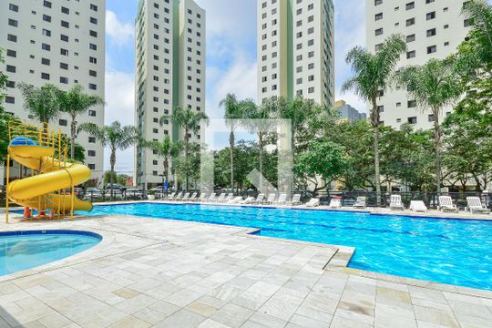 Área comum - Piscina de apartamento à venda com 3 quartos, 65m² em Jardim das Flores, São Paulo