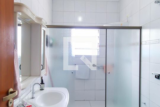 Banheiro da Suíte 2 de casa de condomínio à venda com 2 quartos, 90m² em Vila Prudente, São Paulo
