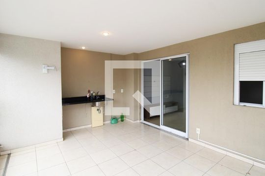 Varanda da Sala de apartamento para alugar com 2 quartos, 78m² em Vila Leonor, São Paulo