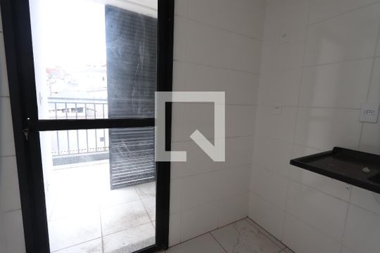 Cozinha de apartamento à venda com 2 quartos, 44m² em Cidade Continental, São Paulo