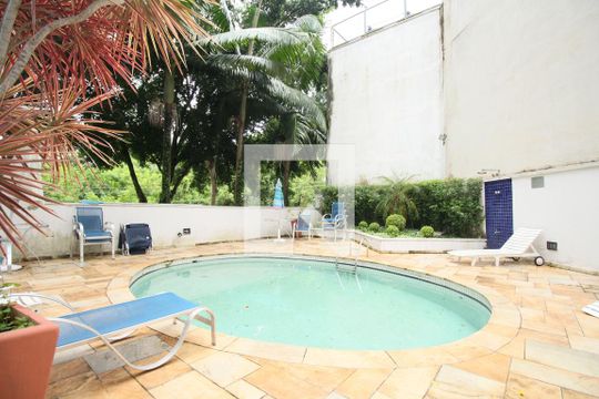 Área comum - Piscina de apartamento à venda com 1 quarto, 42m² em Vila Suzana, São Paulo