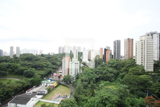 Vista Varanda da Sala de apartamento à venda com 1 quarto, 42m² em Vila Suzana, São Paulo