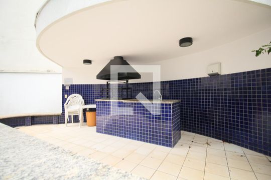 Área comum - Churrasqueira de apartamento à venda com 1 quarto, 42m² em Vila Suzana, São Paulo