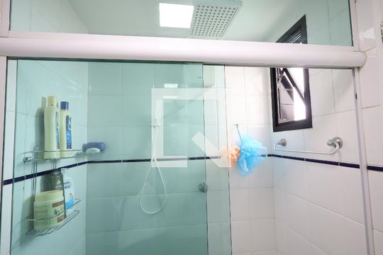 Banheiro da Suíte de apartamento à venda com 3 quartos, 72m² em Vila Andrade, São Paulo