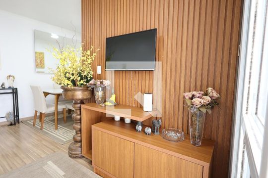 Sala de apartamento à venda com 3 quartos, 72m² em Vila Andrade, São Paulo