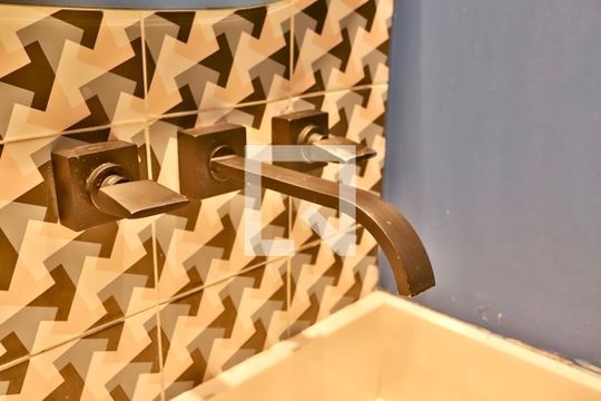 Lavabo de apartamento à venda com 1 quarto, 57m² em Brás, São Paulo