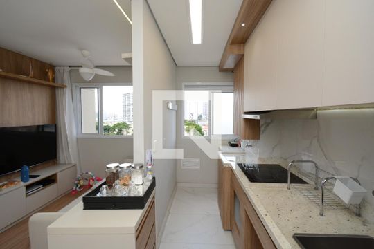 Cozinha de apartamento à venda com 2 quartos, 42m² em Socorro, São Paulo