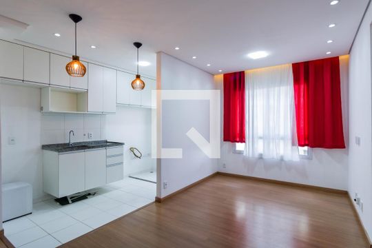Sala de apartamento para alugar com 2 quartos, 46m² em Jardim Boa Vista (zona Oeste), São Paulo