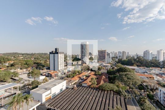 Vista da Piscina de apartamento para alugar com 1 quarto, 27m² em Chácara Santo Antônio (zona Sul), São Paulo