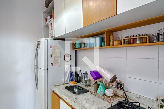 Cozinha de apartamento à venda com 2 quartos, 51m² em Mooca, São Paulo