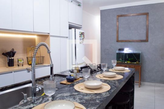 Cozinha de casa para alugar com 2 quartos, 170m² em Parque São Bento, Sorocaba