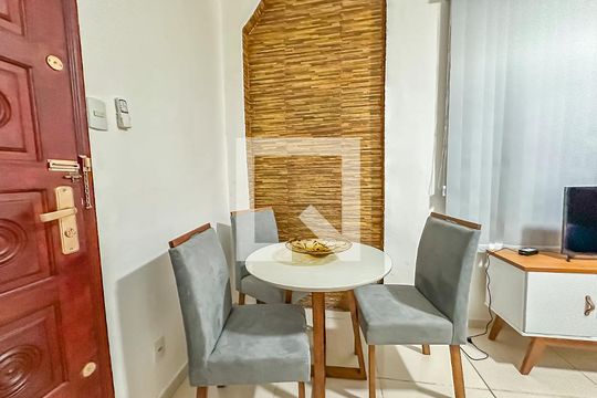 Sala de apartamento à venda com 1 quarto, 40m² em Centro, Rio de Janeiro