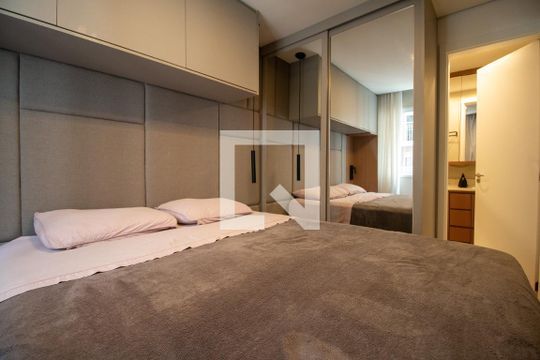 Suíte de apartamento à venda com 1 quarto, 32m² em Jardim Caravelas, São Paulo