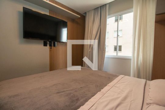 Suíte de apartamento à venda com 1 quarto, 32m² em Jardim Caravelas, São Paulo