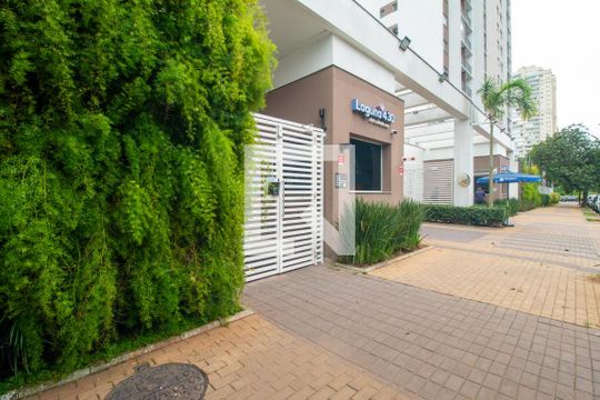 Fachada de apartamento à venda com 1 quarto, 32m² em Jardim Caravelas, São Paulo