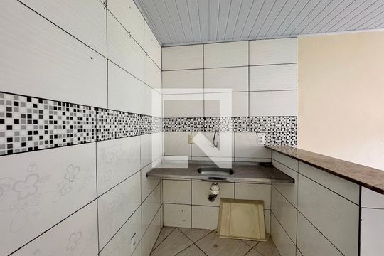 Cozinha de casa à venda com 1 quarto, 32m² em Vargem Grande, Rio de Janeiro