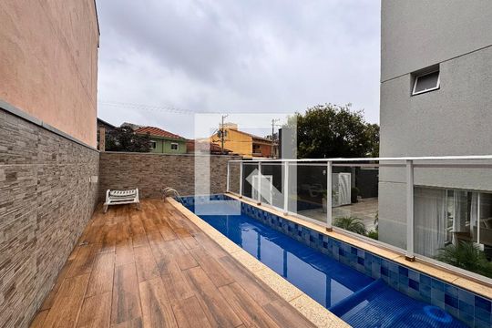 Área comum - Piscina de apartamento à venda com 2 quartos, 62m² em Paraíso, Santo André