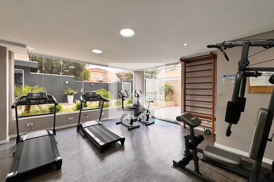 Área comum - Academia de apartamento à venda com 2 quartos, 62m² em Paraíso, Santo André