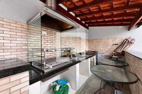 Área comum - Churrasqueira de apartamento à venda com 2 quartos, 62m² em Paraíso, Santo André
