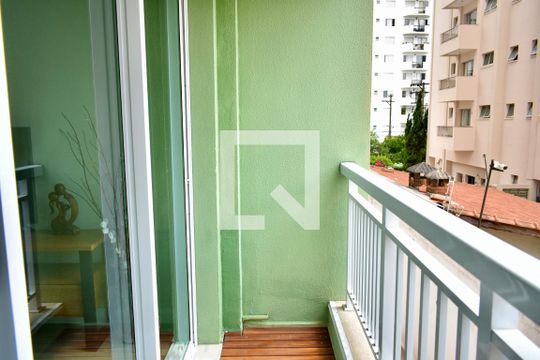 Sacada de apartamento à venda com 1 quarto, 37m² em Vila Clementino, São Paulo