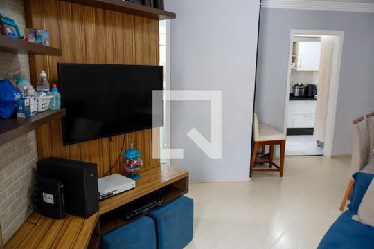 sala de apartamento à venda com 2 quartos, 52m² em São Pedro, Osasco