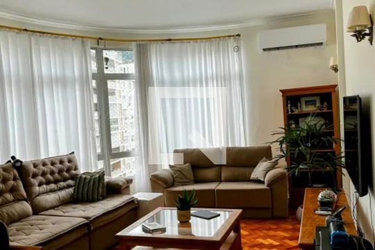 Sala de apartamento à venda com 4 quartos, 139m² em Copacabana, Rio de Janeiro