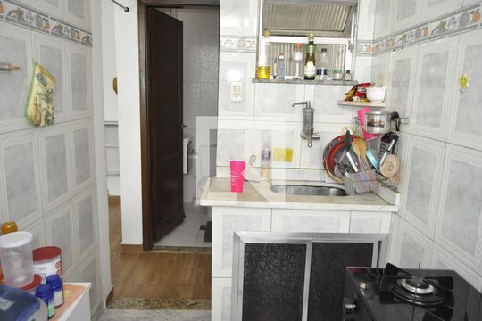 Cozinha de apartamento à venda com 1 quarto, 40m² em Méier, Rio de Janeiro