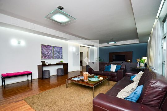Sala de apartamento à venda com 5 quartos, 280m² em Floresta, Belo Horizonte