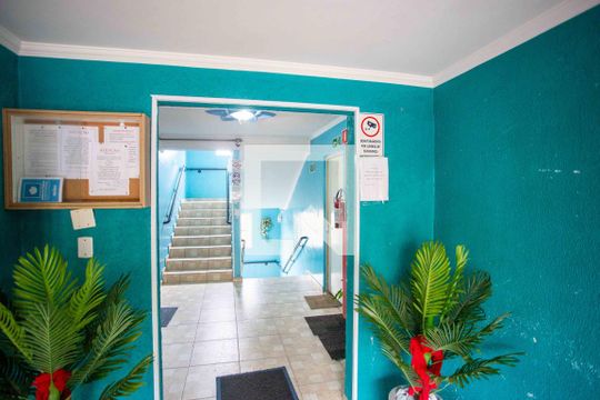 Hall de entrada de apartamento à venda com 2 quartos, 50m² em Cooperativa, São Bernardo do Campo