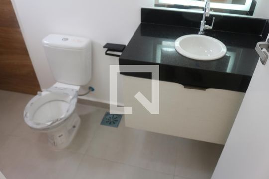 Banheiro da Suíte 3 de casa para alugar com 4 quartos, 220m² em Barcelona, São Caetano do Sul