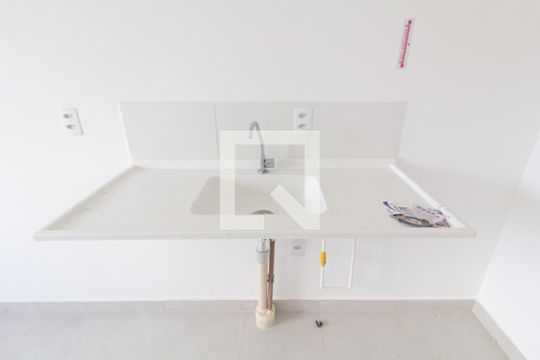 Sala/Cozinha de apartamento para alugar com 2 quartos, 34m² em Colônia (zona Leste), São Paulo