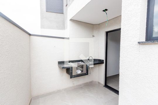 Área Externa de apartamento à venda com 2 quartos, 79m² em Vila Alpina, Santo André