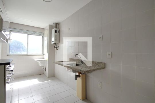 Cozinha - Armários de apartamento à venda com 2 quartos, 77m² em Barra da Tijuca, Rio de Janeiro