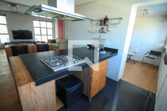 Cozinha de apartamento para alugar com 2 quartos, 120m² em Mooca, São Paulo