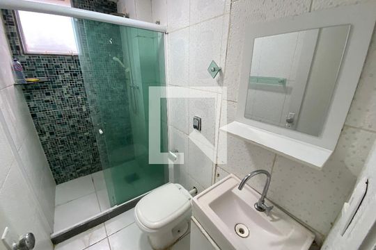 Banheiro de apartamento à venda com 3 quartos, 68m² em Inhaúma, Rio de Janeiro