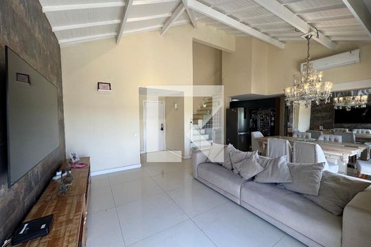 Sala de apartamento à venda com 4 quartos, 357m² em Barra da Tijuca, Rio de Janeiro
