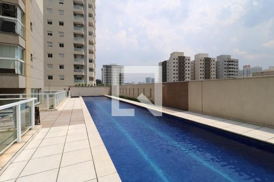 Área Comum - Piscina de apartamento à venda com 2 quartos, 57m² em Parque das Nações, Santo André