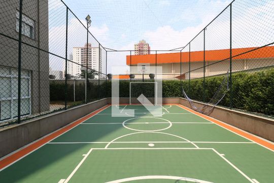 Área Comum - Quadra de apartamento à venda com 2 quartos, 57m² em Parque das Nações, Santo André