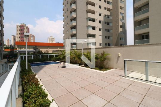 Área Comum - Piscina de apartamento à venda com 2 quartos, 57m² em Parque das Nações, Santo André