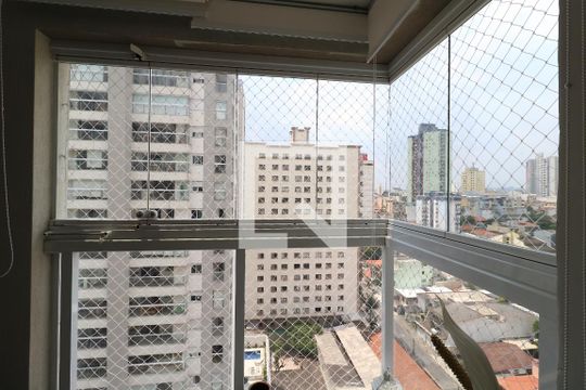 Vista da Sala de apartamento à venda com 2 quartos, 57m² em Parque das Nações, Santo André