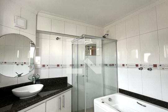 Banheiro da Suíte de apartamento à venda com 2 quartos, 85m² em Vila Mariana, São Paulo