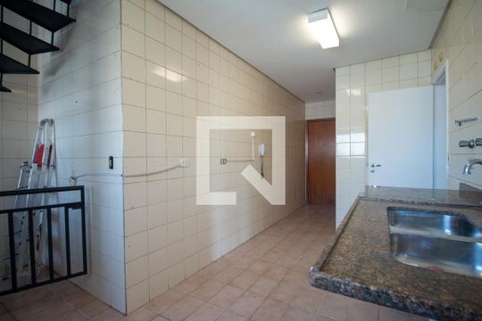 Cozinha de apartamento para alugar com 4 quartos, 396m² em Brooklin, São Paulo